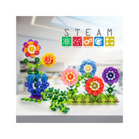 PicassoTiles Building Chip Interlocking Disc Construction Blocks in Color White