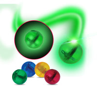 PicassoTiles 4pk LED Light Up Race Track Marbles