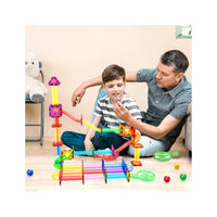PicassoTiles 8pc Marbles for Track Run Building Blocks