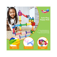 PicassoTiles 120 Pieces Marble Run Set