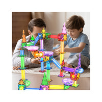 PicassoTiles 150 Piece Marble Run Building Blocks Set