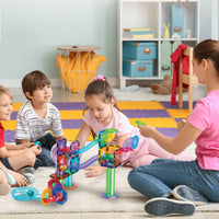 PicassoTiles 60pc Marble Run Building Block Connecting Set