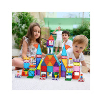 PicassoTiles Magnetic Tile Brick Block Toy Creative Combo Set