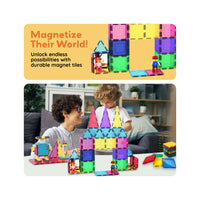 PicassoTiles Magnetic Tile Brick Block STEM Learning Set