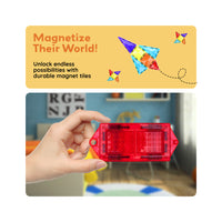 PicassoTiles Mini Car Truck 2pc Set