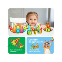 PicassoTiles Mini Diamond Series 24pc Travel Set