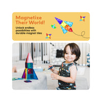 PicassoTiles Travel Size Rocket Magnetic Playset