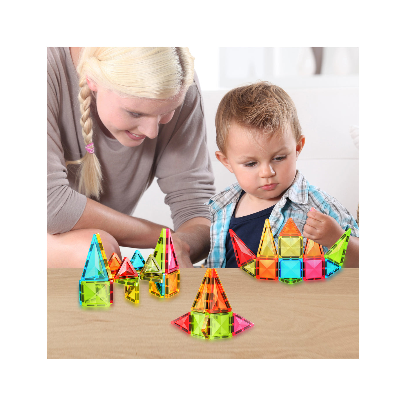 PicassoTiles Mini Diamond Series 36pc Travel Set