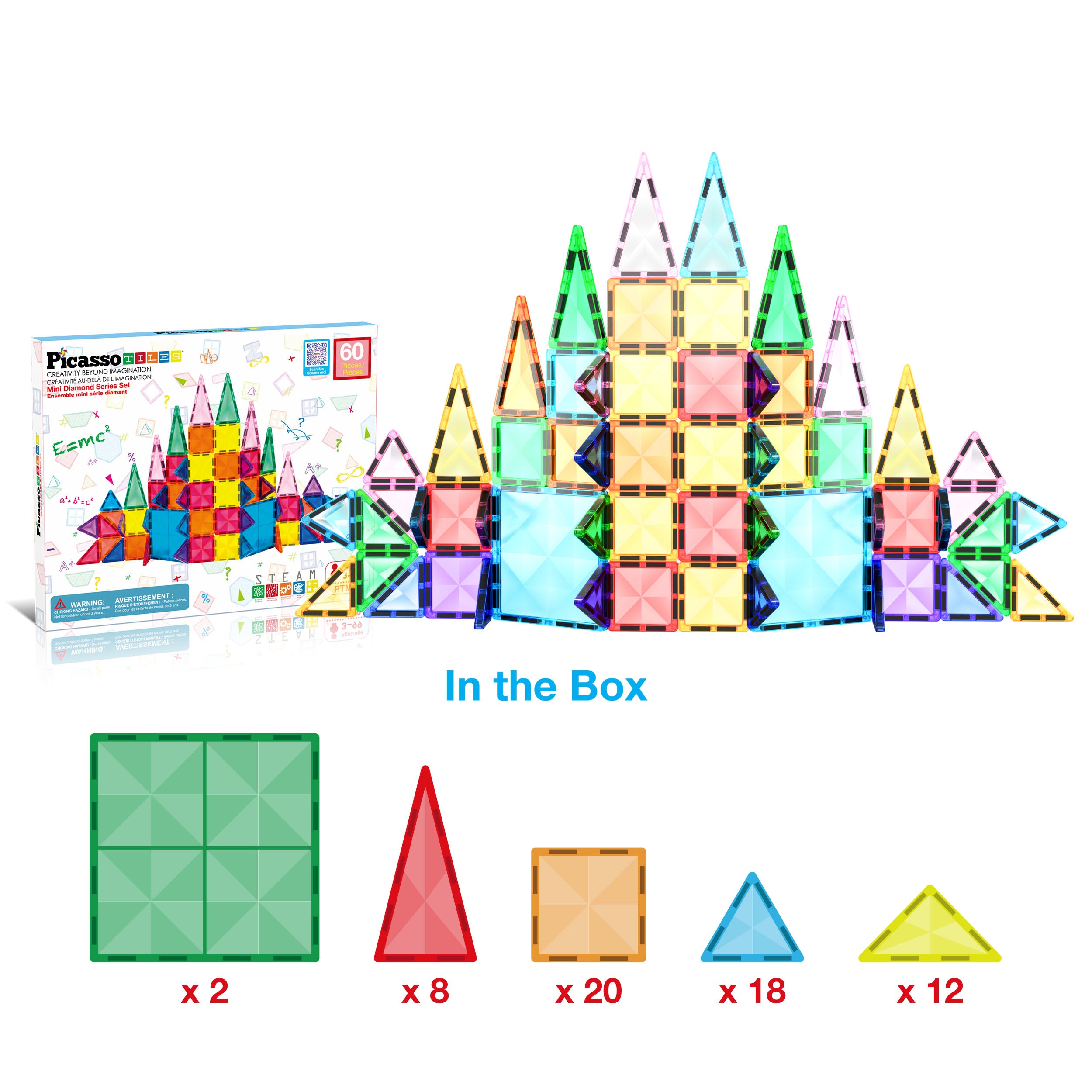 Picasso magnetic tiles 60 on sale