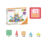 PicassoTiles Mini Diamond 61pc Travel Set