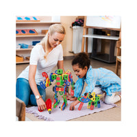 PicassoTiles 152pc Engineering Construction Set with Power Drill