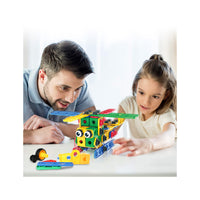 PicassoTiles 201pc Engineering Construction Set with Power Drill