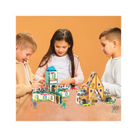 PicassoTiles 2-in-1 Magnetic Tile Castle Themed Adventure Set