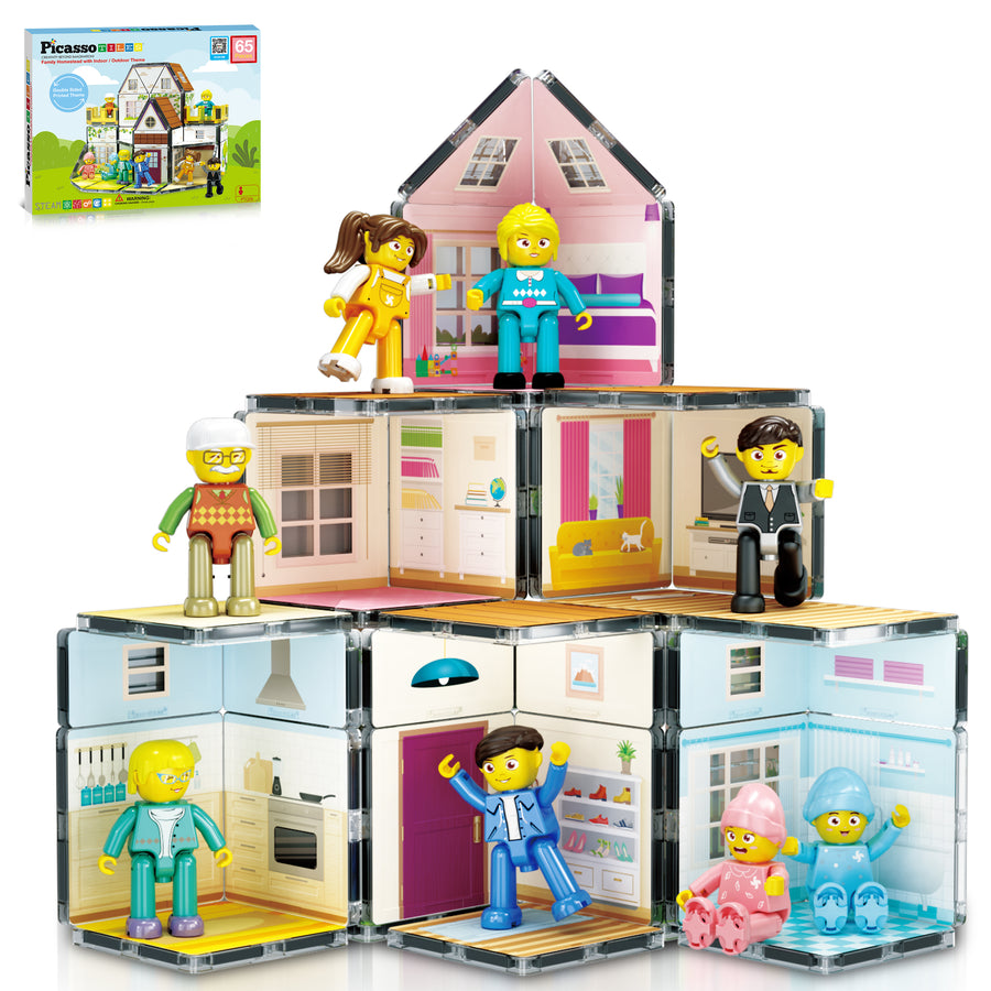 Themed Magnetic Building Tiles · PicassoTiles