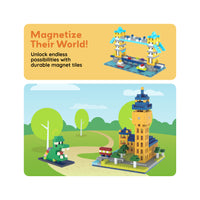 PicassoTiles 1016pc Magnetic Brick and Tiles Combo Set