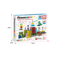 PicassoTiles 1016pc Magnetic Brick and Tiles Combo Set