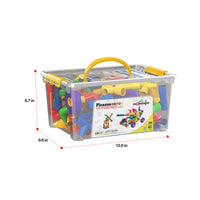 PicassoTiles Tube Building Block w/Musical Kit Pipes Puzzle Toy Set