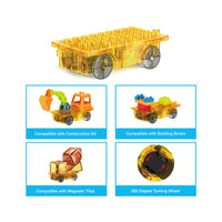 PicassoTiles 360° Motorized Car Base