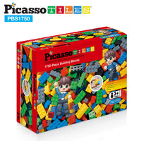 PicassoTiles 1750 Piece Building Brick Set