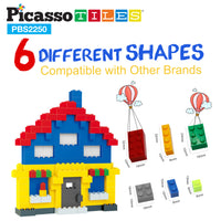 PicassoTiles Building Brick Block 2250 Piece Set