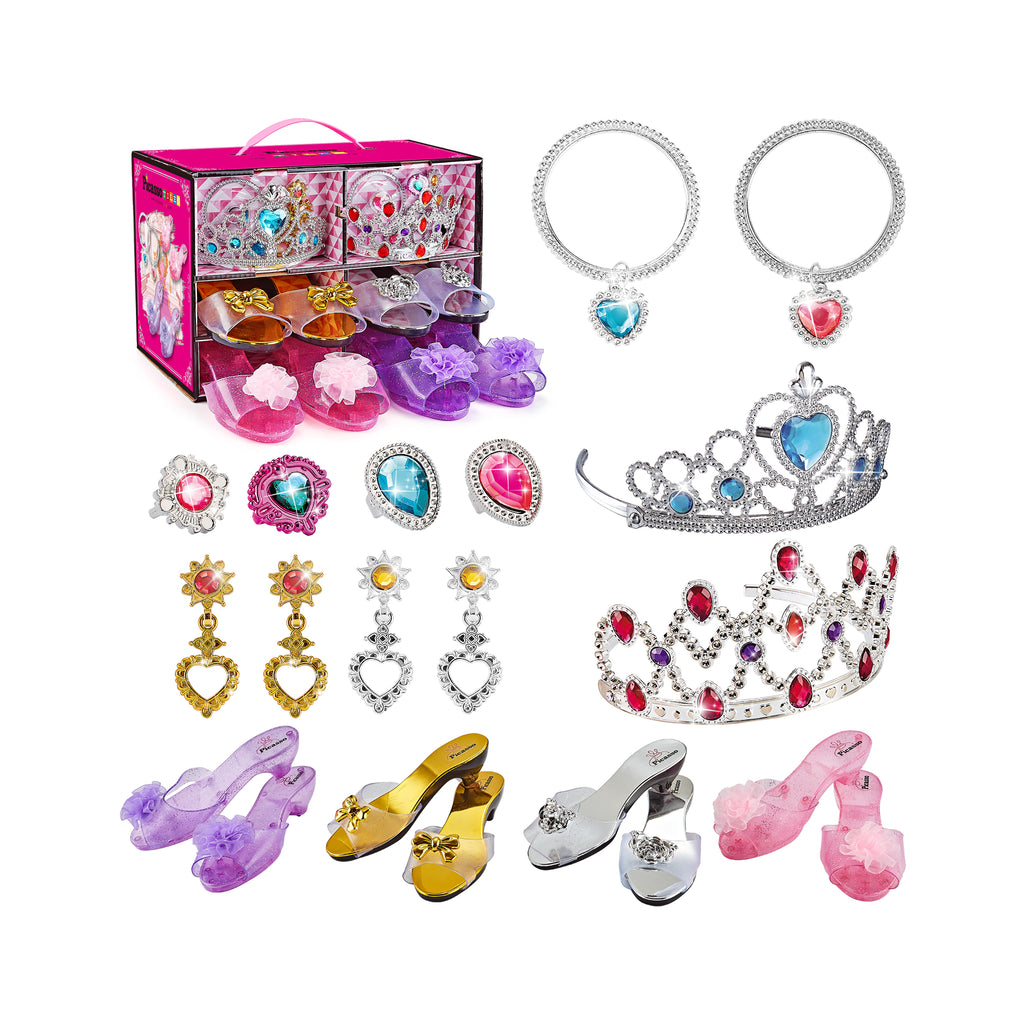  Buy 2 Pair Of Barbie Doll Necklace Princess Set And Bracelet For