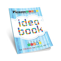 PicassoTiles IDEA Book for Toy Magnet Tiles