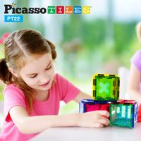 PicassoTiles Magnetic Building Block Numbers Math Set