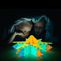 PicassoTiles Glow-in-the-Dark Magnetic Tiles