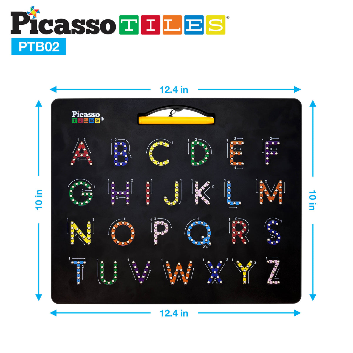 X10 Code Letters Picassotiles Magnetic Drawing Board at Gabriel Basser blog