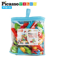 PicassoTiles 116pc Hedgehog Building Block Building Set