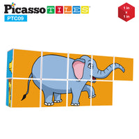 PicassoTiles 9 Piece Magnetic Magic Puzzle Cube Set
