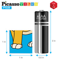 PicassoTiles 9 Piece Magnetic Magic Puzzle Cube Set