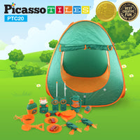 PicassoTiles Kids and Toddler Activity Camp Set