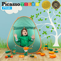 PicassoTiles Kids and Toddler Activity Camp Set