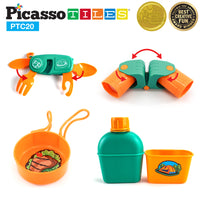 PicassoTiles Kids and Toddler Activity Camp Set