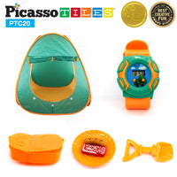PicassoTiles Kids and Toddler Activity Camp Set