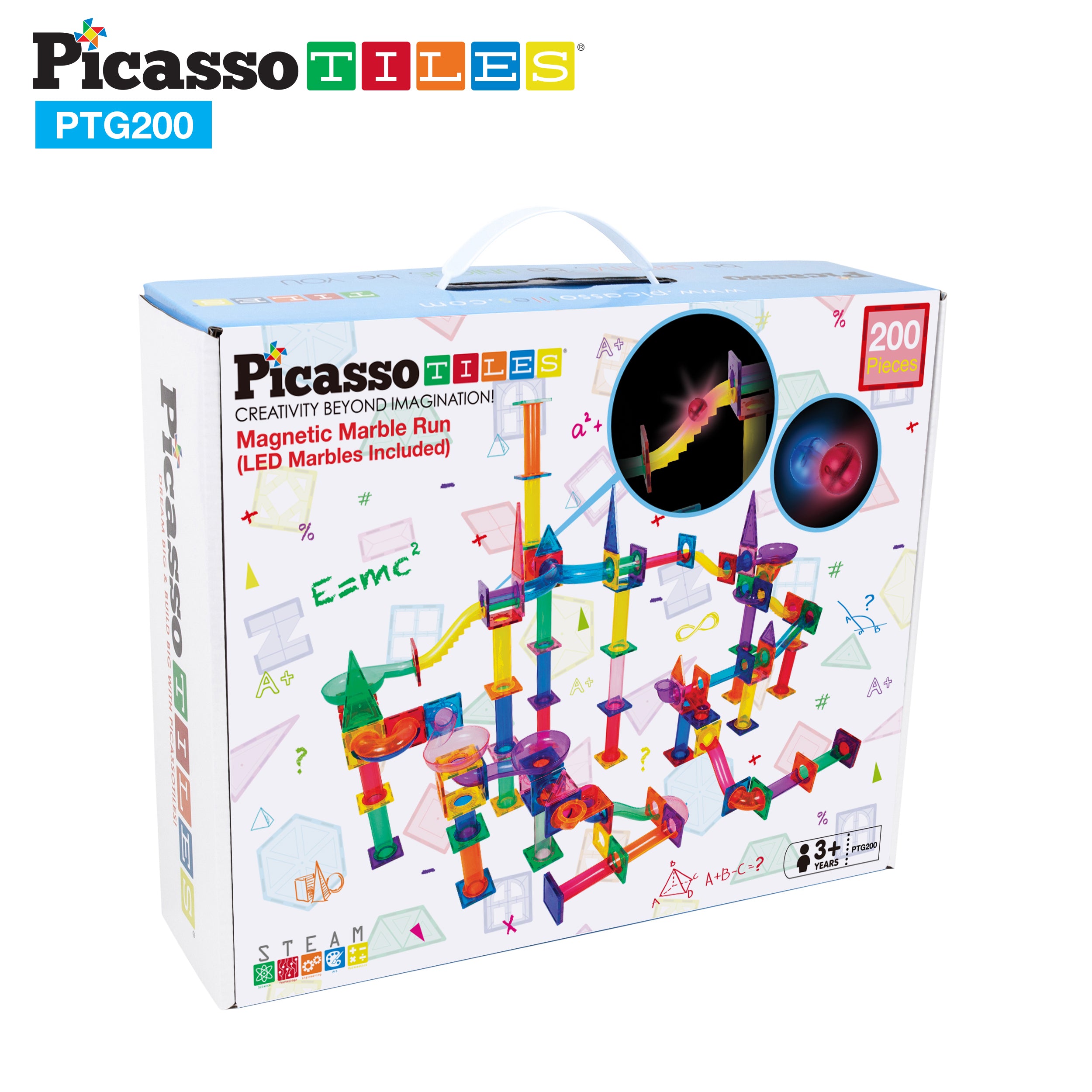 MAGNETIC MARBLE RUN PARADISE 208ピース Magnetic Marble Run -208 Pcs – BabyCoo Aus