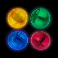 PicassoTiles LED Activated Light-Up Marbles for Marble Run Building Blocks