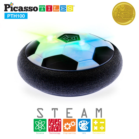 PicassoTiles Soccer Hoverball Air Hockey Electric Power Airlifted Hove