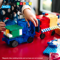 PicassoTiles Magnetic Brick Blocks Toy Tile Combo Pack