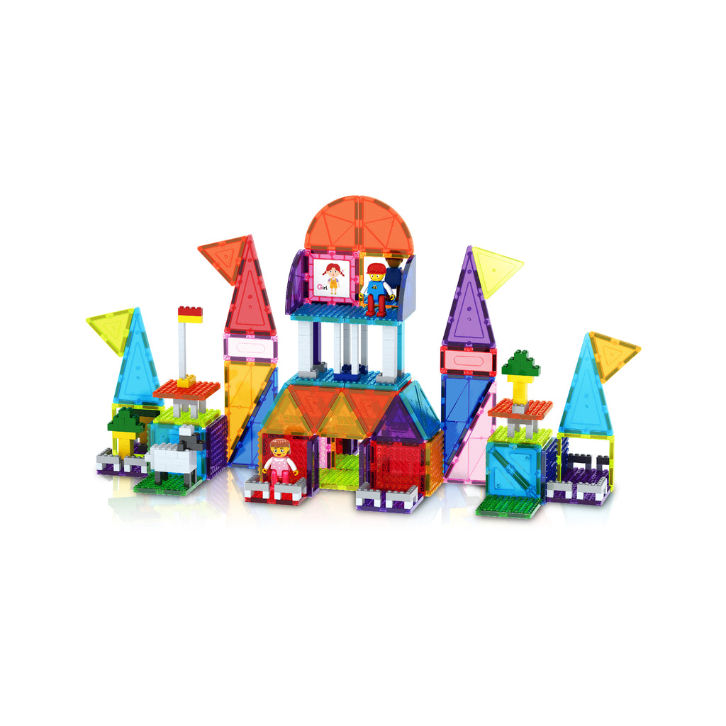 Magnetic tiles with best sale wheels