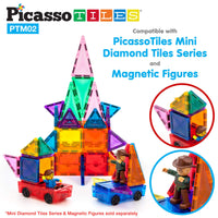 PicassoTiles Mini Car Truck 2pc Set