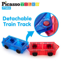 PicassoTiles Mini Car Truck 2pc Set