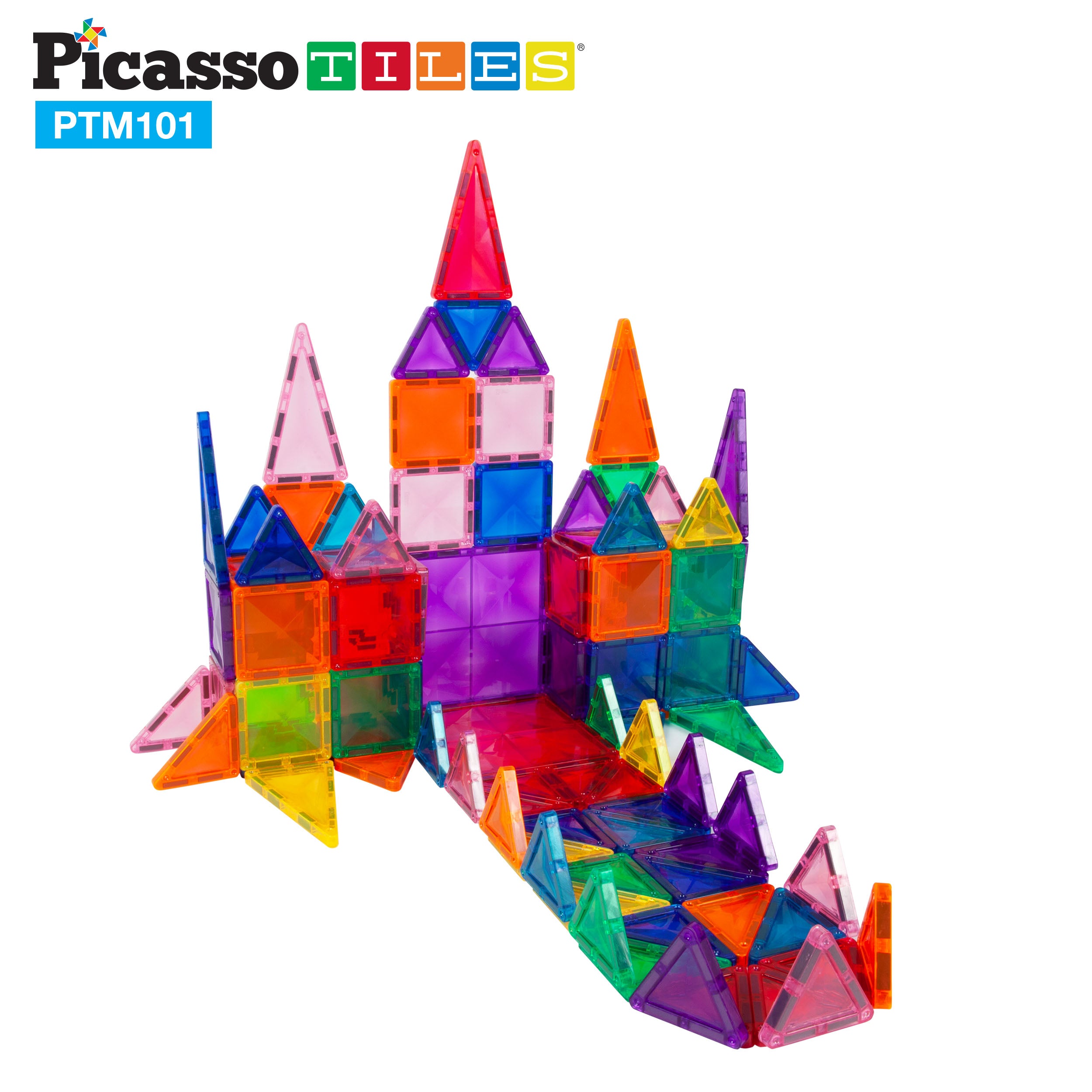PicassoTiles Mini Diamond 101pc Set