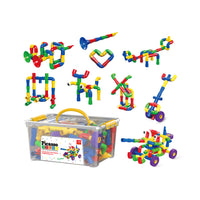 PicassoTiles Tube Building Block w/Musical Kit Pipes Puzzle Toy Set
