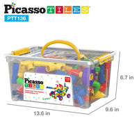 PicassoTiles Tube Building Block w/Musical Kit Pipes Puzzle Toy Set